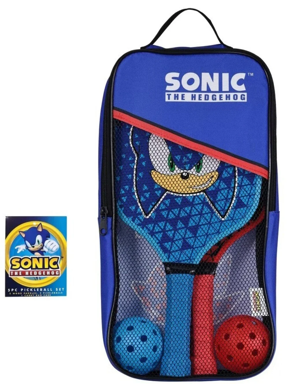 Sonic The Hedgeball Pickleball And Paddle Set